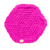 Sitzkissen rund Pink dick
