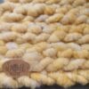 Sitzkissen Gelb-meliert dick – Bild 2