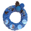 adventskranz blau