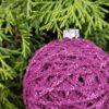 weihnachtsbaumkugel rosa