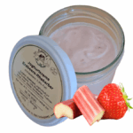 Joghurtcreme Erdbeer-Rhabarber